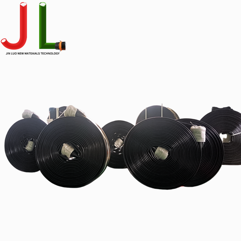 مادة خرطوم TPU، خرطوم TPU المضفر، عملية تصنيع خرطوم TPU المسطح